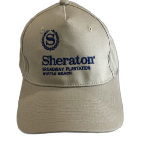 Port & Co Cap Hat Unisex Adjust. Tan Sheraton Broadway Plantation Myrtle Beach